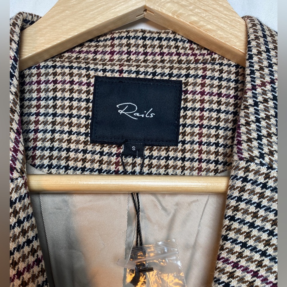 Rails | The Cambridge Houndstooth Blazer - Size S… - image 6